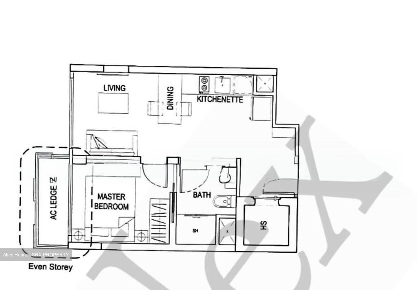 The Hillford (D21), Apartment #556973741